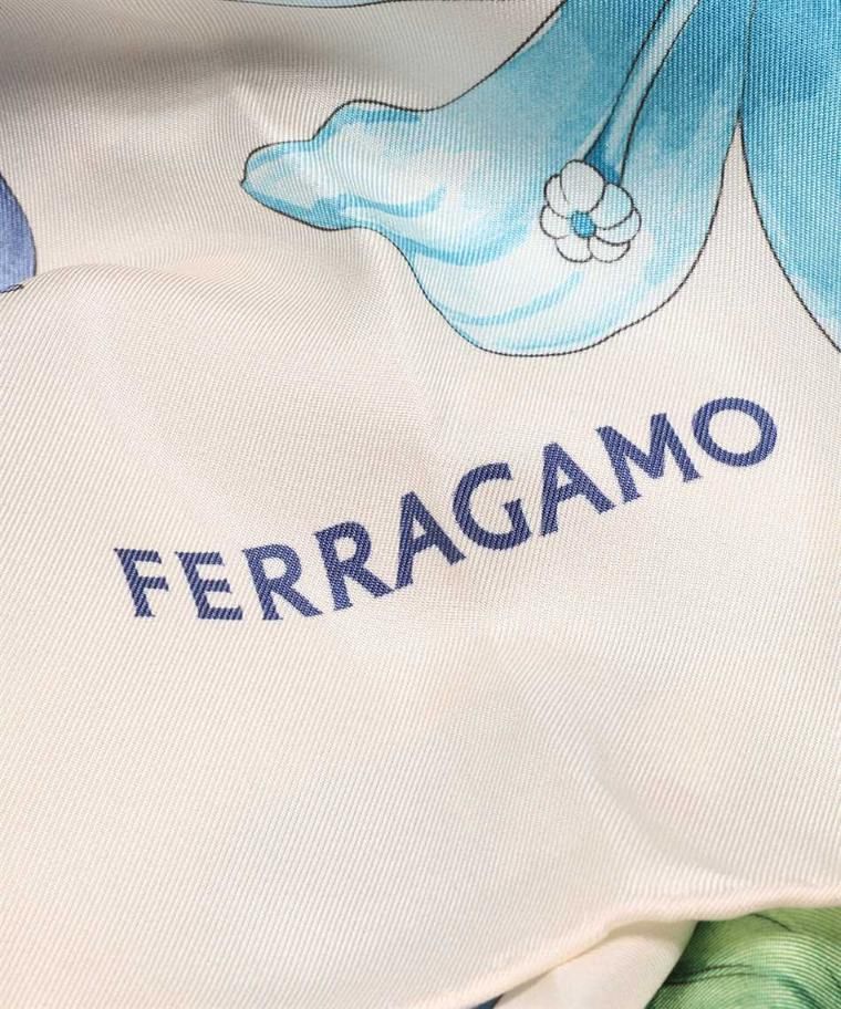 [NB05] 페라가모 여성 스카프 Salvatore Ferragamo 310156 Scarf   Beige 310156-771242