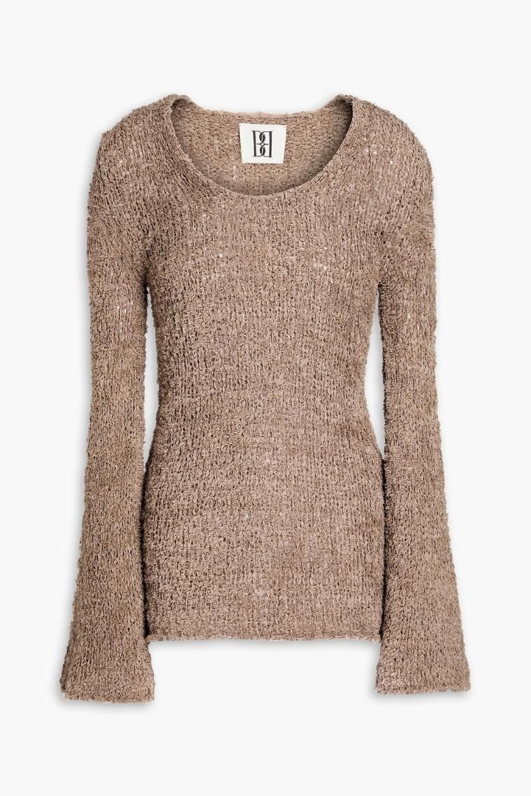 바이 말렌 비르거 Pelira open knit cotton blend sweater 1647597351976434