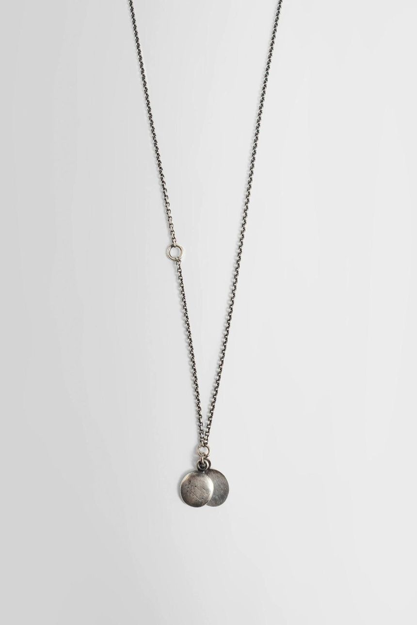 [H71]베르크슈타트 뮌헨 M7370 SI 남성 목걸이 팬던트 악세서리 WERKSTATT MUNCHEN Mini Chain Medallion Necklace