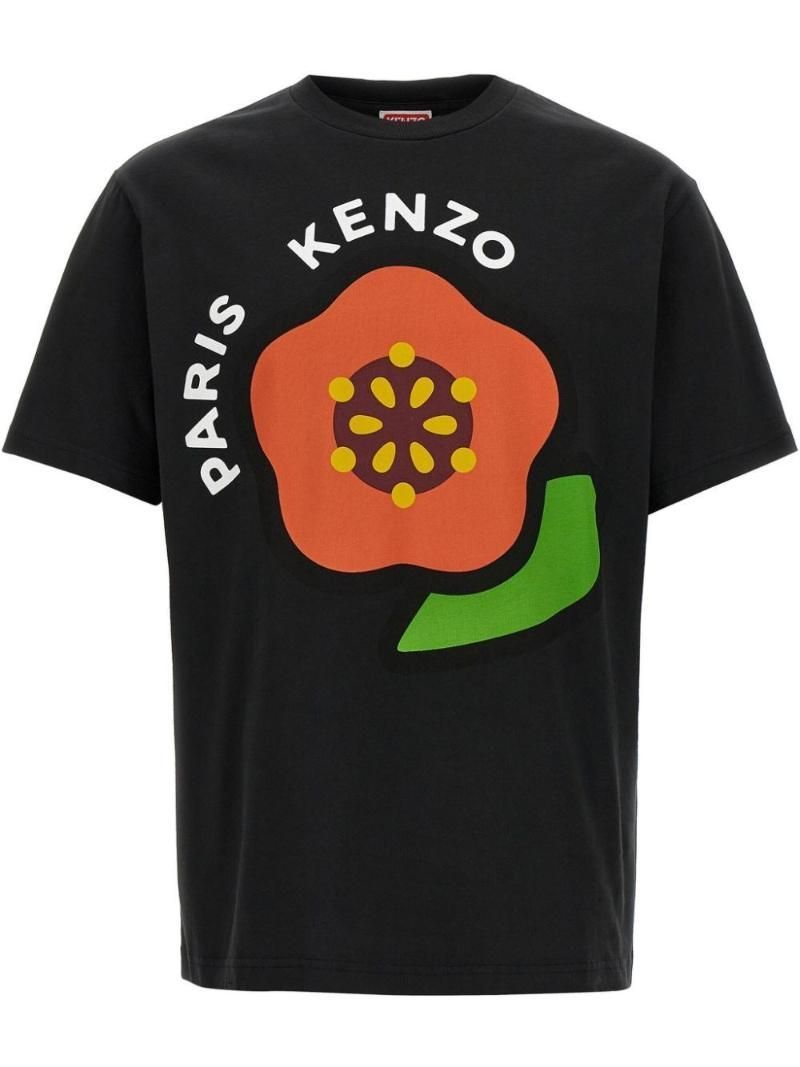 KENZO｜ (FF5 5TS495 4SI 77) 겐조(Kenzo) | 겐조 25SS 드래곤 플라이 자수 티셔츠 FF5 5TS495