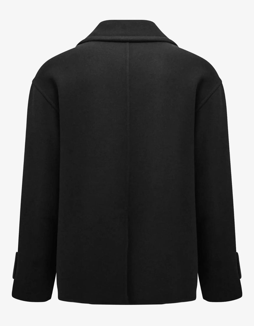 [NB12] 발렌티노 남성 코트 Valentino Black Double Breasted Wool Pea Coat 6943479660593
