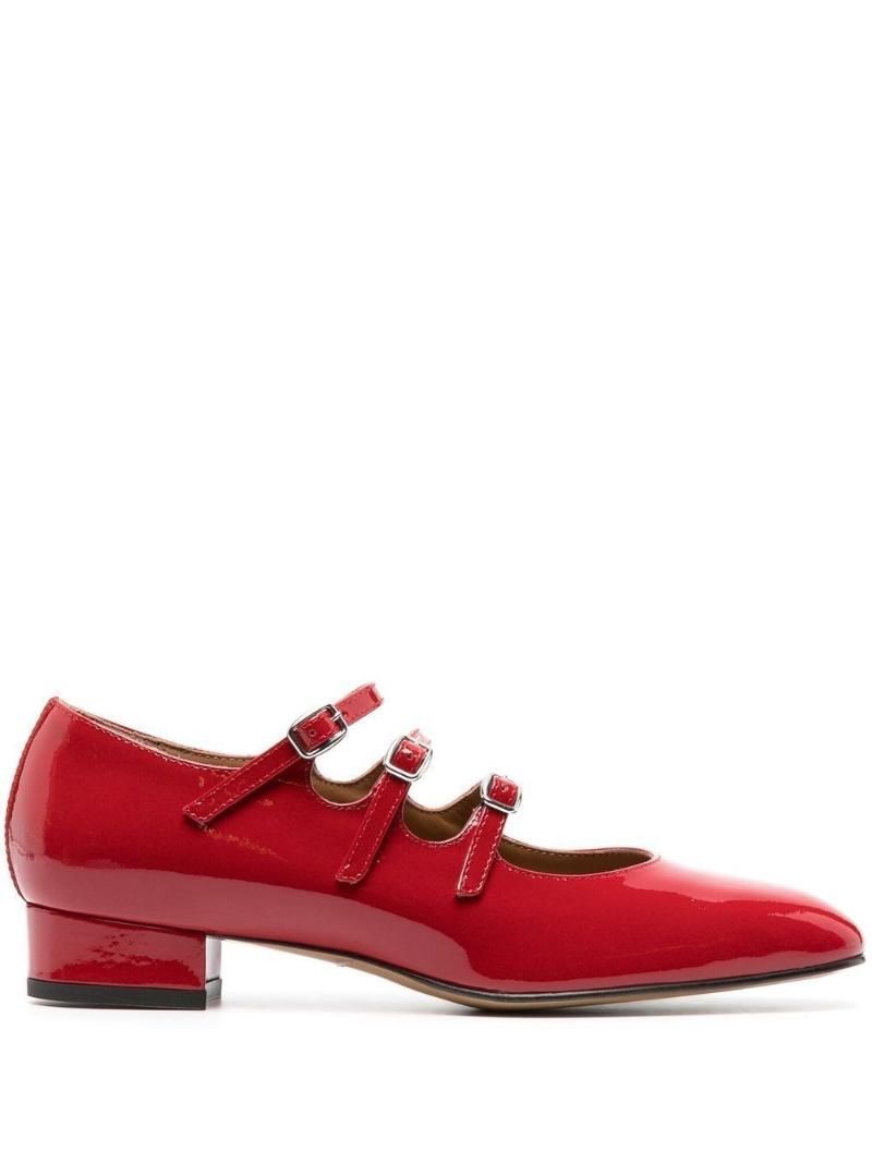 Carel paris ARIANA/2906 RED PATENT LEATHER MARY JANE PUMPS