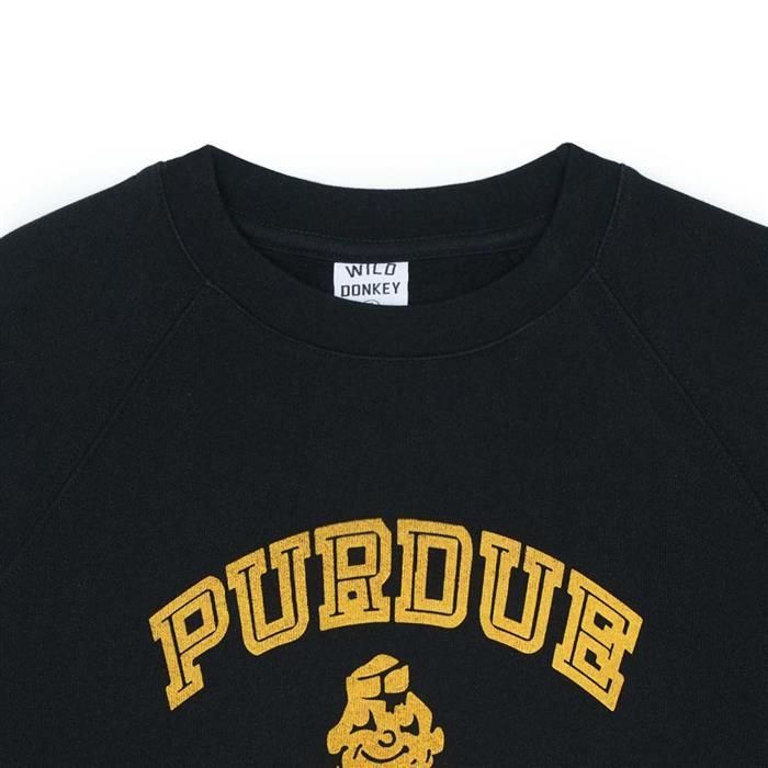 スウェット・トレーナー Wild Donkey Unisex FR-BOILERMAKERS Sweatshirt Black WILD DONKEY FR-BOILERMAKERS Unisex Sweatshirt Black