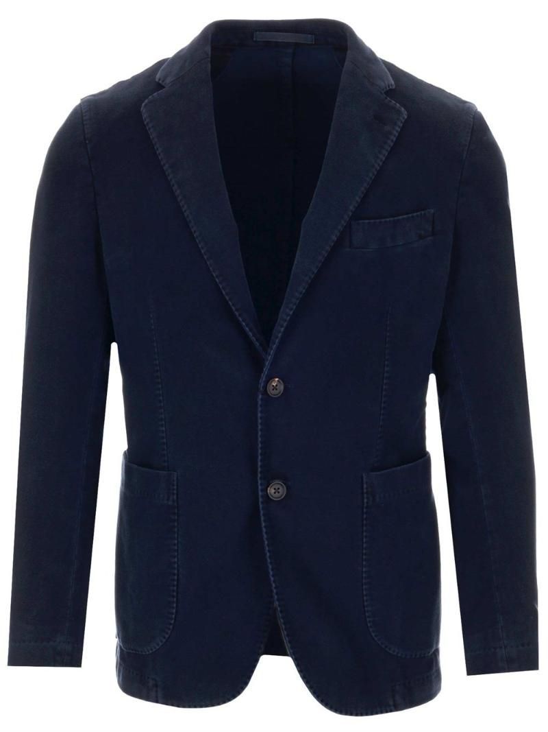 Al Duca D'aosta 1902 Blue classic jacket BAJNYC2TS21TOLIU018 NEW YORK804 []