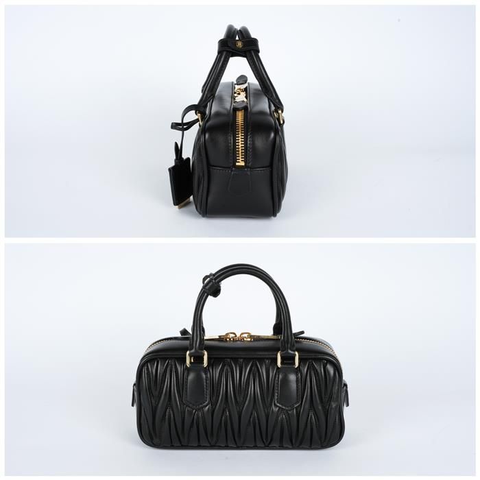 Miu Miu Voony Arcadia Matte Leather Tote Bag 5BB142 AN88