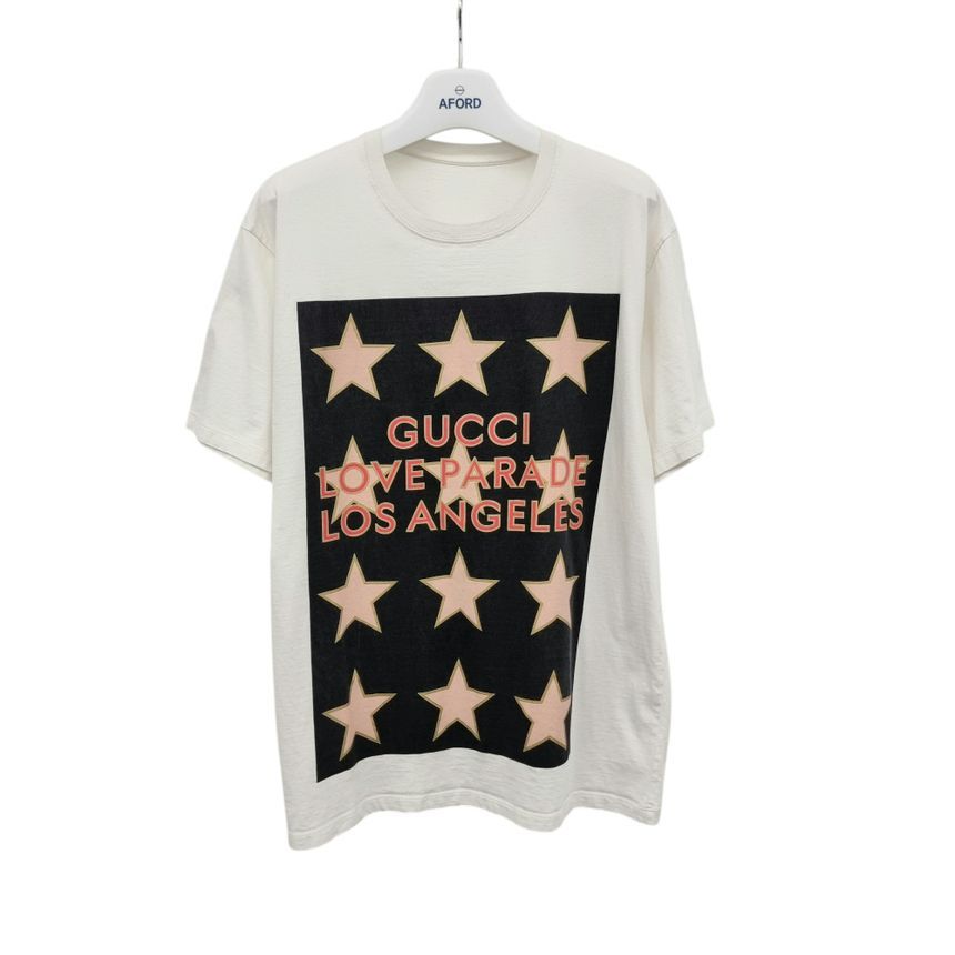 Gucci Love Parade LA Short Sleeve T-Shirt GUA122308