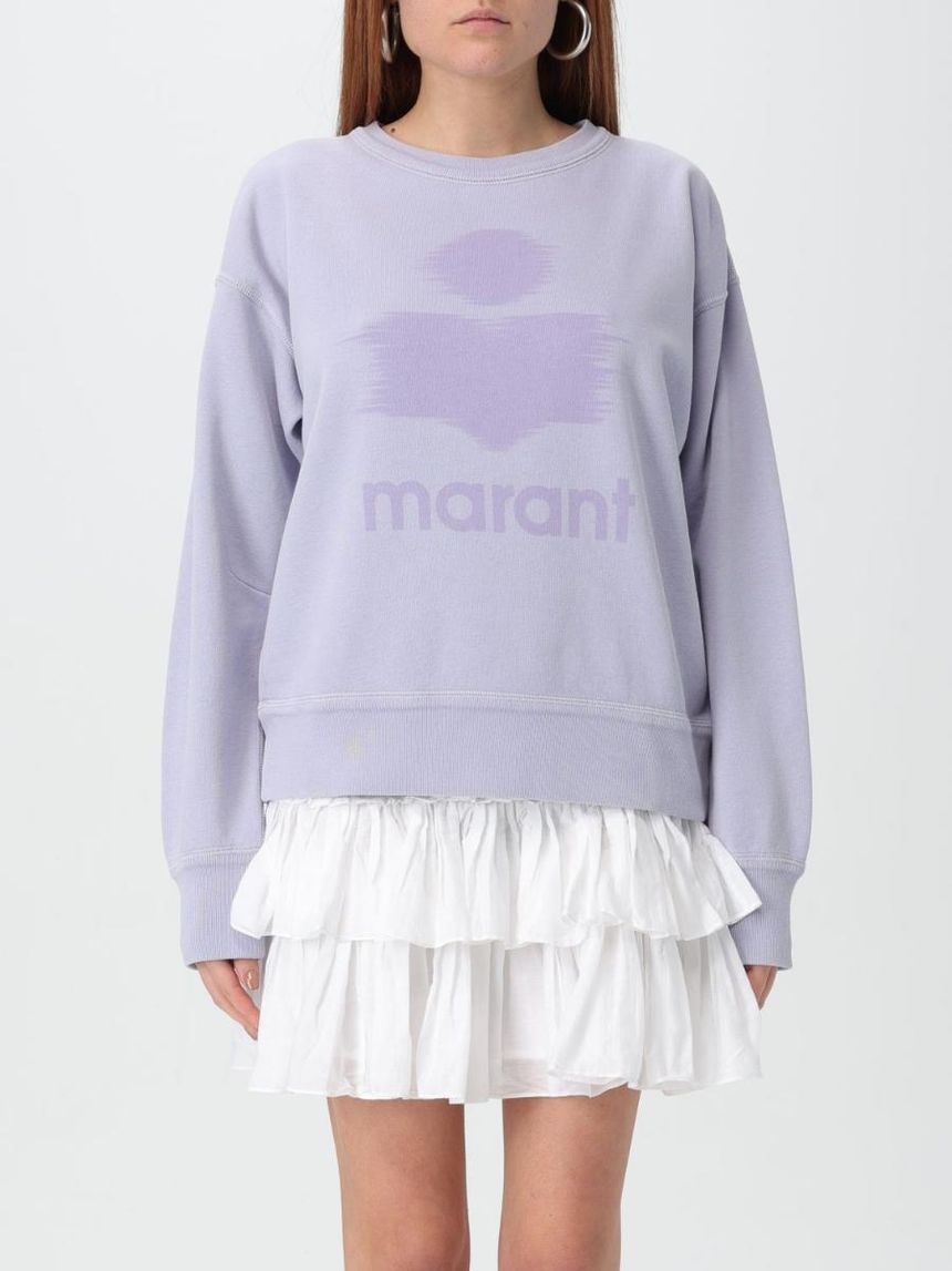 이자벨마랑 에뚜왈 Womans Sweatshirt Isabel Marant Etoile SW0011FAC1M04E Violet 86BL []
