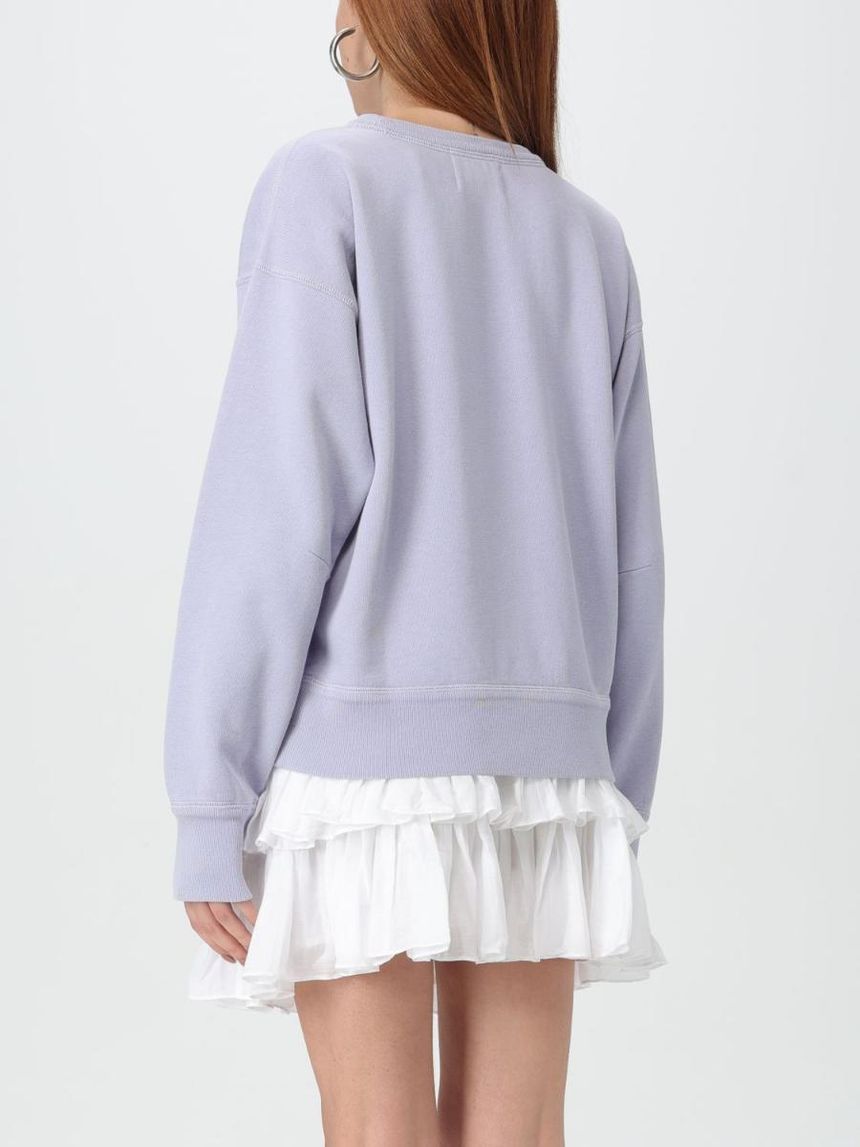 이자벨마랑 에뚜왈 Womans Sweatshirt Isabel Marant Etoile SW0011FAC1M04E Violet 86BL []