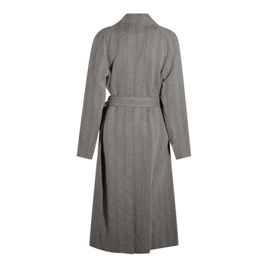 [S27]로로피아나 FAP0388F6F7 여성 코트 하프코트 롱코트 싱글 더블코트 트렌치코트 DARK GREY COAT