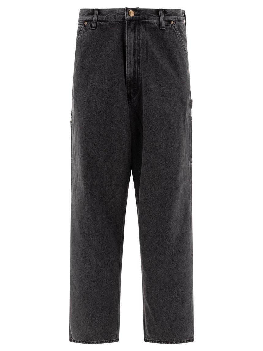ORSLOW Dads Fit  trousers 01-5328-D61SBLACK DENIM STONE