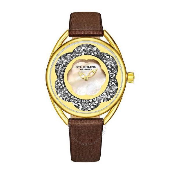 Stuhrling 오리지널 Symphony 실버톤 다이얼 Ladies 시계 1885058