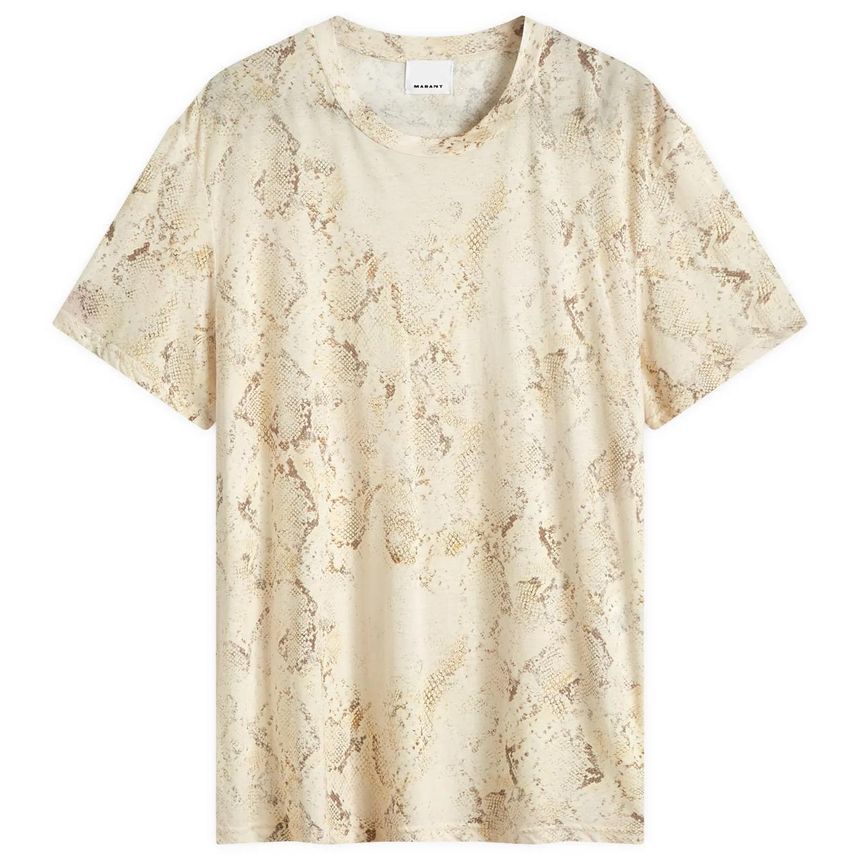 이자벨마랑 Isabel Marant Luk Snake Print T Shirt 24HTS0231HA-B4N03H-23SD