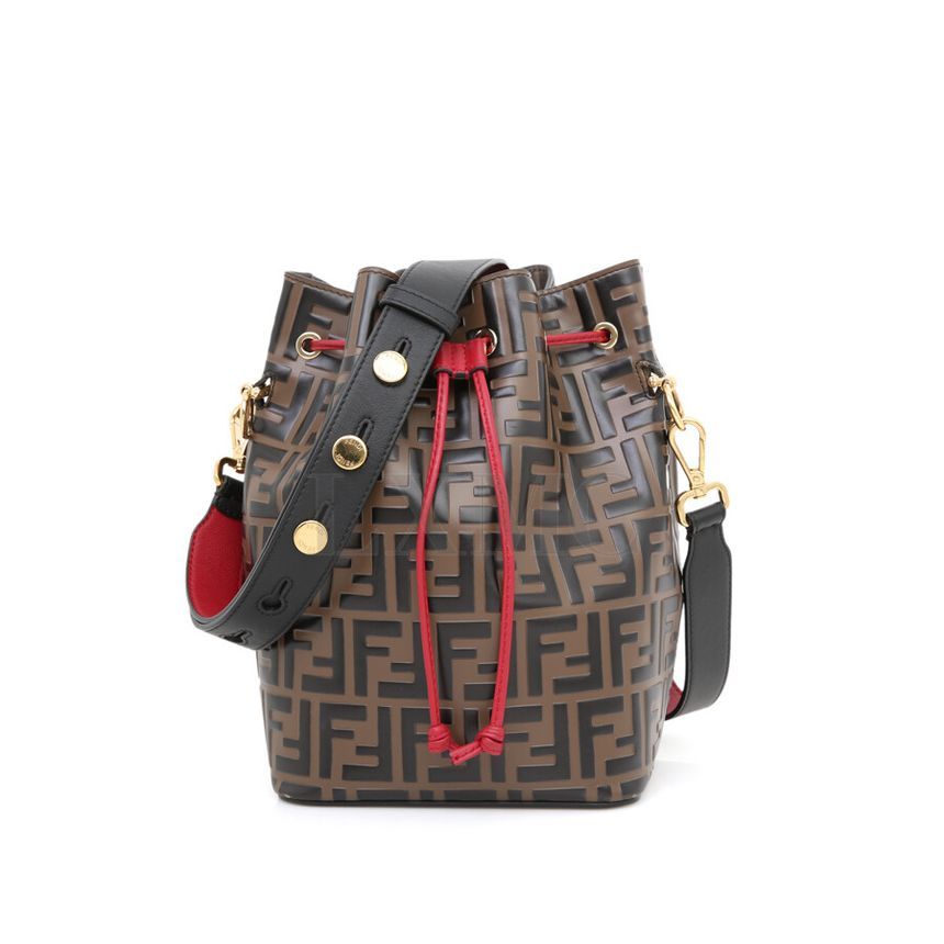 【送料&関税込】Fendi Ff Bucket Bag Fendi - Mon Tresor Black PVC Grande Bucket Bag | Mitchell Stores