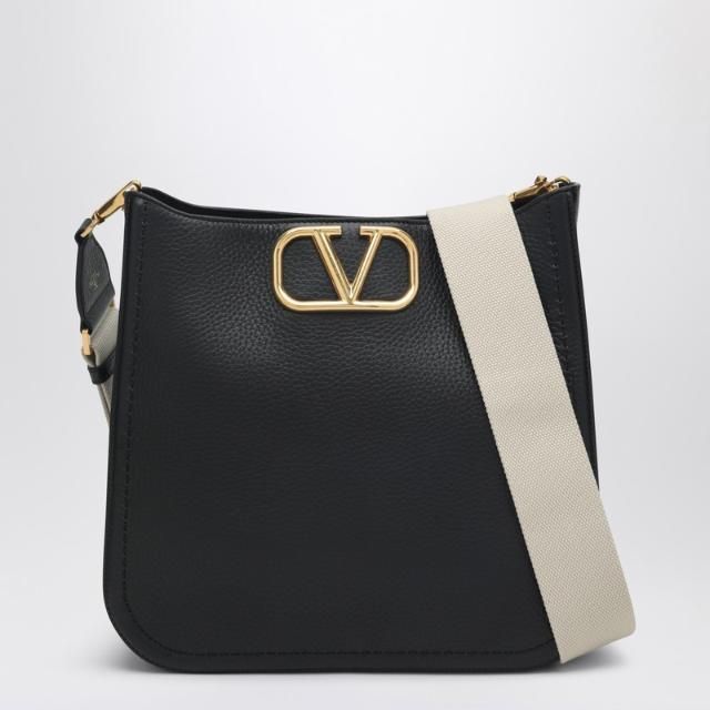 VALENTINO GARAVANI Medium black Alltime shoulder bag 6W2B0R00IMZ/Q_VALE-C08
