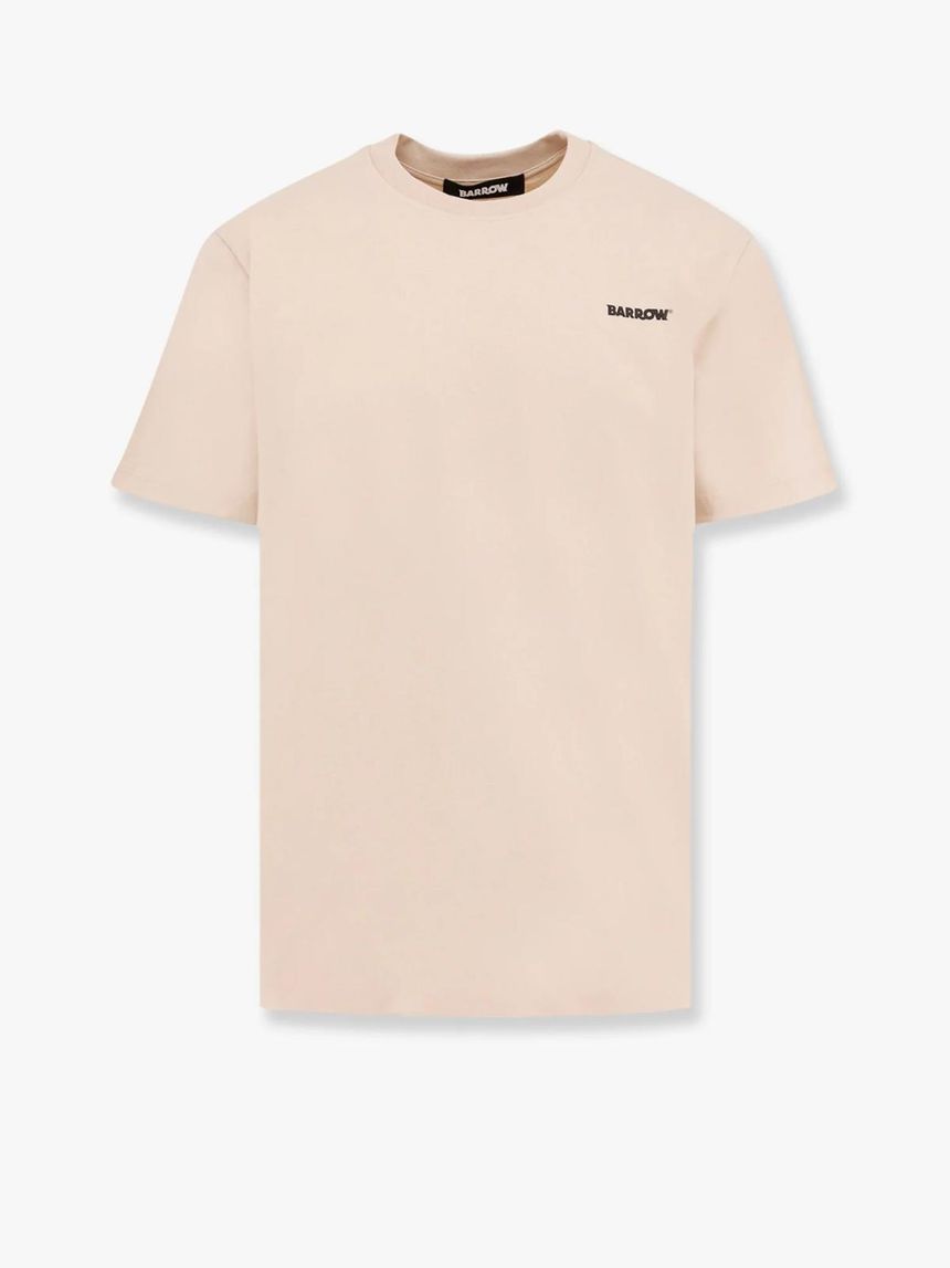 Tシャツ・カットソー BARROW Men T-shirt Cream S5BWUATH145 BW029 BARROW Men T-shirt Cream S5BWUATH145 BW029 (Barrow/Tシャツ