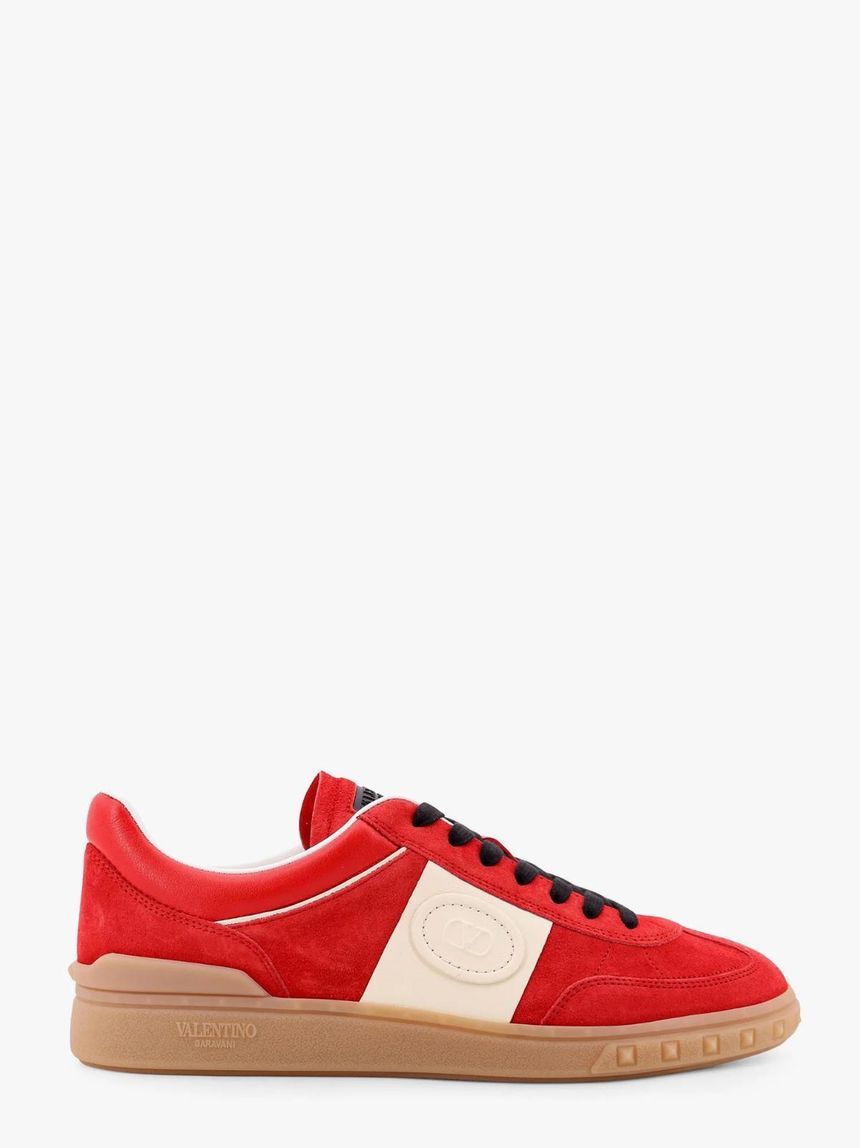 발렌티노 가라바니 Valentino garavani upvillage low top sneaker in suede and leather 6Y2S0H77LAL JP9