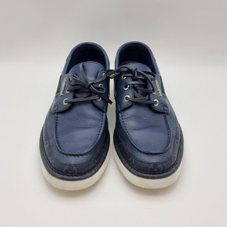 本物の Louis Vuitton LOB010913 Shoes Boat Driving Monogram メンズウェア