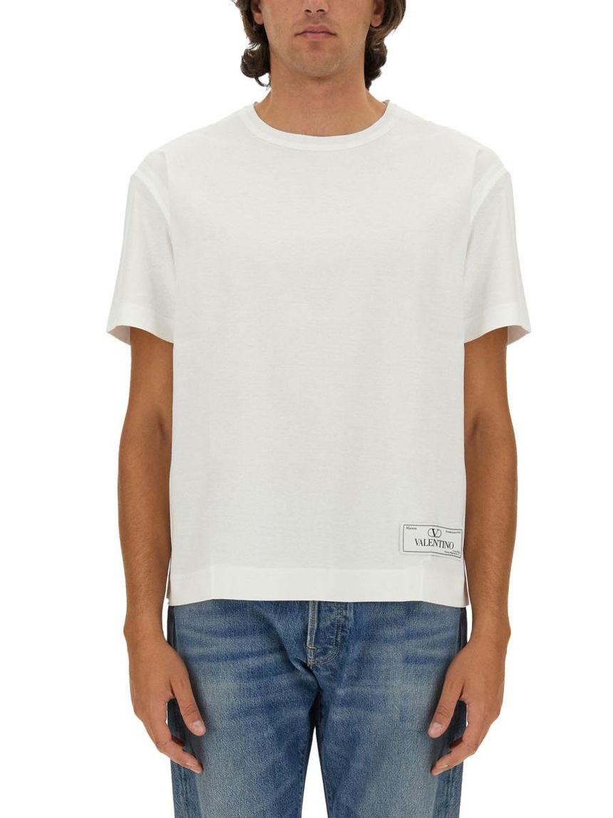 24 S/S 발렌티노 티셔츠 WITH 로고 4V3MG01F9K7_0BO B0041403512