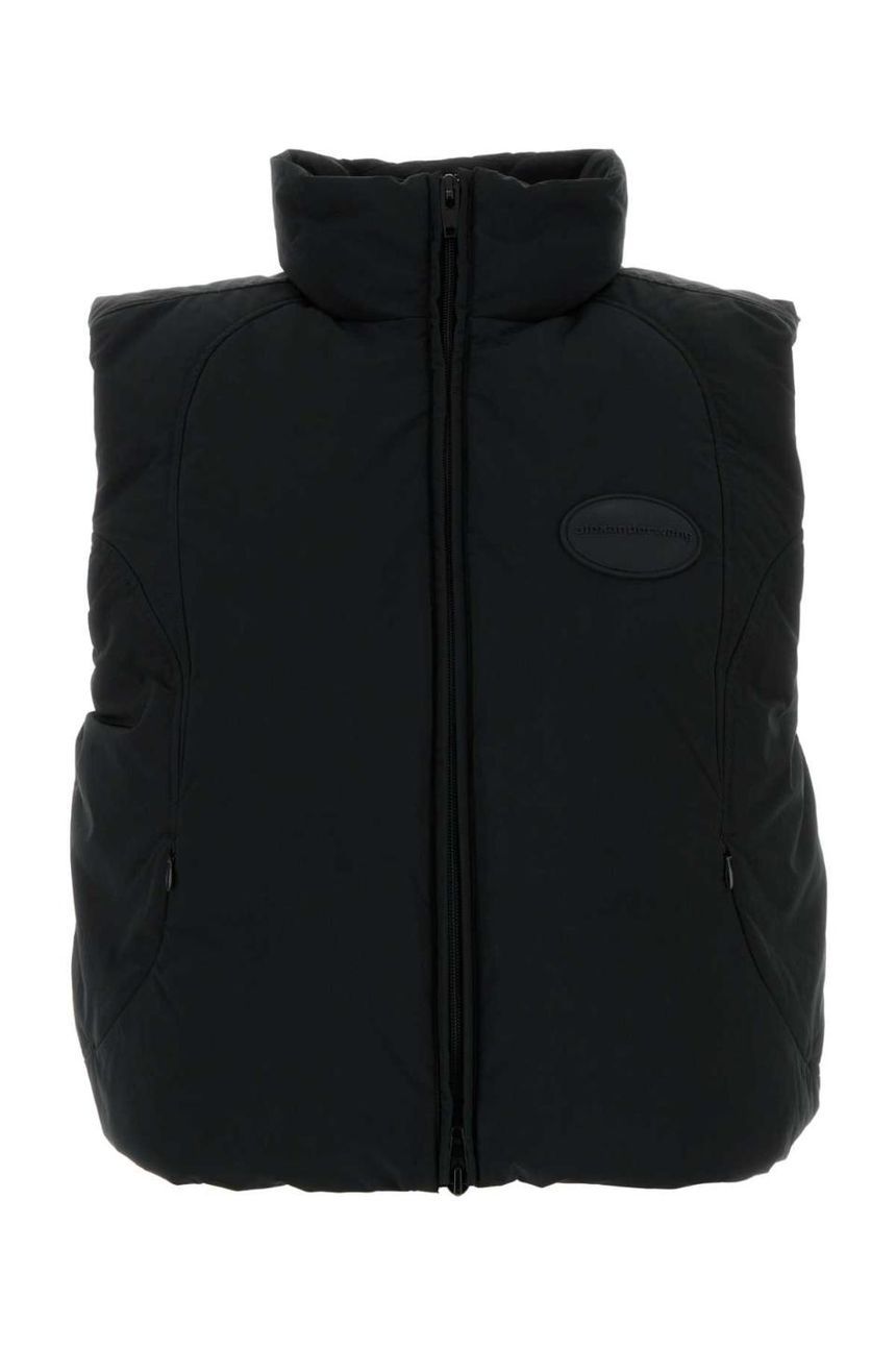 ALEXANDER WANG 1WC1252626 001 Black polyester blend down jacket