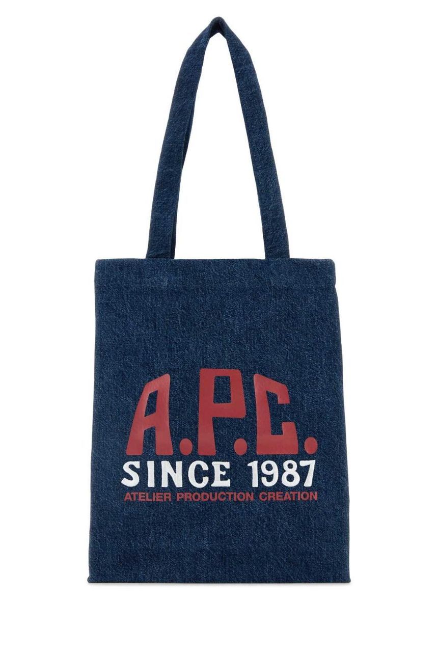 ハンドバッグ A.P.C. HAND BAG (COHTDM61990 IAL) 아페쎄(APC) | A.P.C. COHTDM61990 IAL Denim Lou shopping bag
