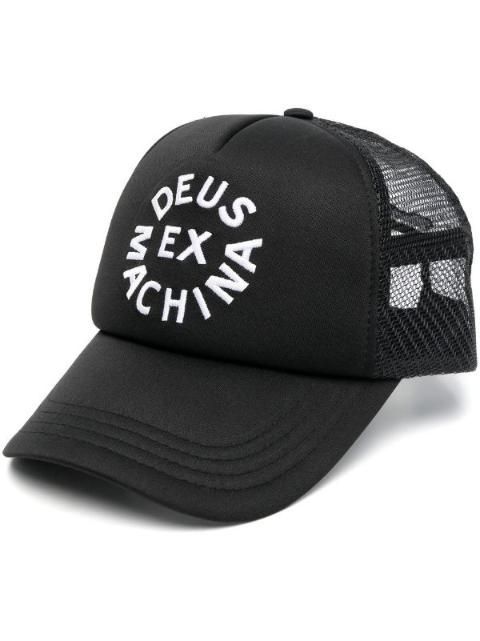 25 SS Deus Ex Machina 서클 로고 트러커 캡 모자 DMA57994 TP433878258