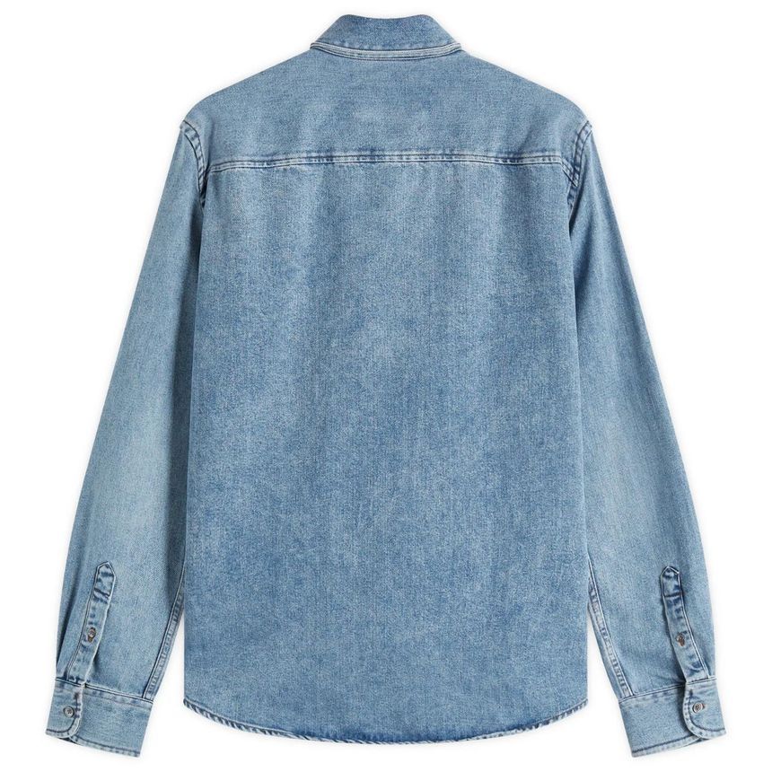 아미 AMI Paris ADC Denim Shirt USH063-DE0056-480