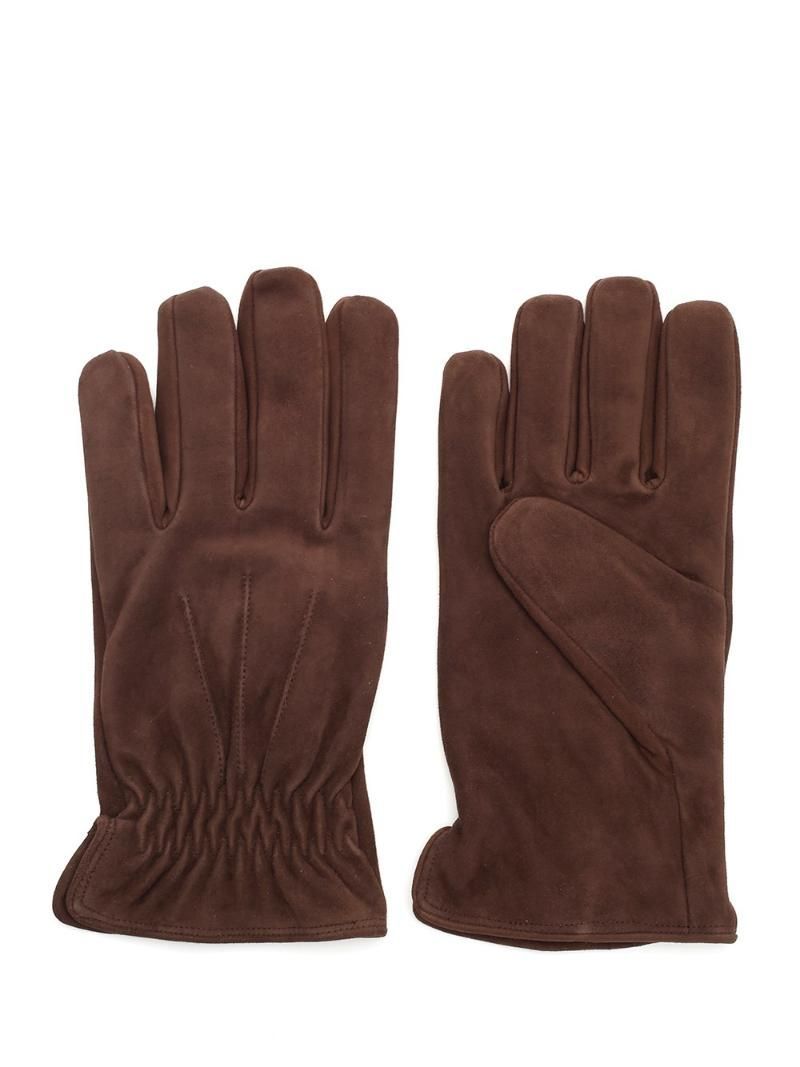 Al Duca D'aosta 1902 Brown gloves GUANTI IN PELLE44 []