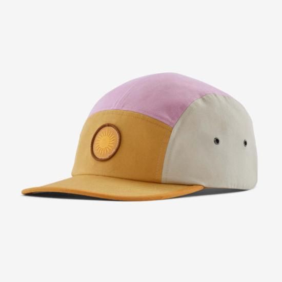 파타고니아 모자 Patagonia Graphic Maclure Hat Spirited Sun Pufferfish Gold