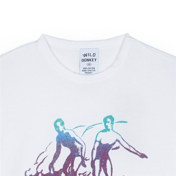 Tシャツ・カットソー Wild Donkey Unisex T-HAWAII White Tee T-HAWAII-WD018 WILD DONKEY T-HAWAII T-Shirt White T-HAWAII-WD018 74009889