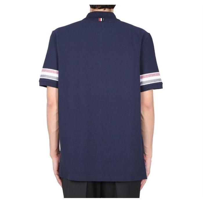 톰브라운 폴로 티셔츠 MJP169AJ0046415 Blue