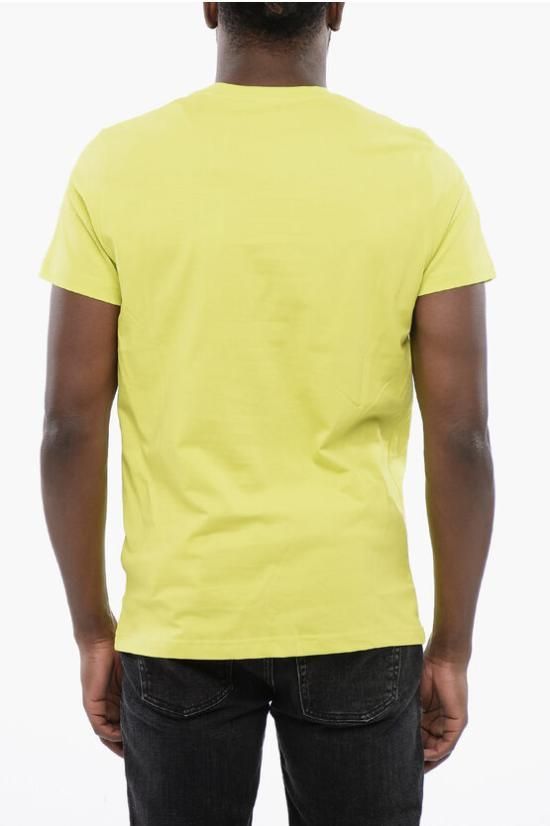 디젤 반팔 티셔츠 A09750 RPATI 5JE Yellow