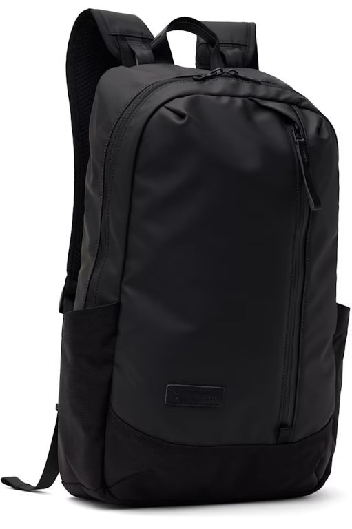 [master-piece]Black Slick Backpack 251401M166016
