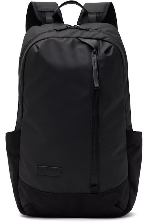 [master-piece]Black Slick Backpack 251401M166016