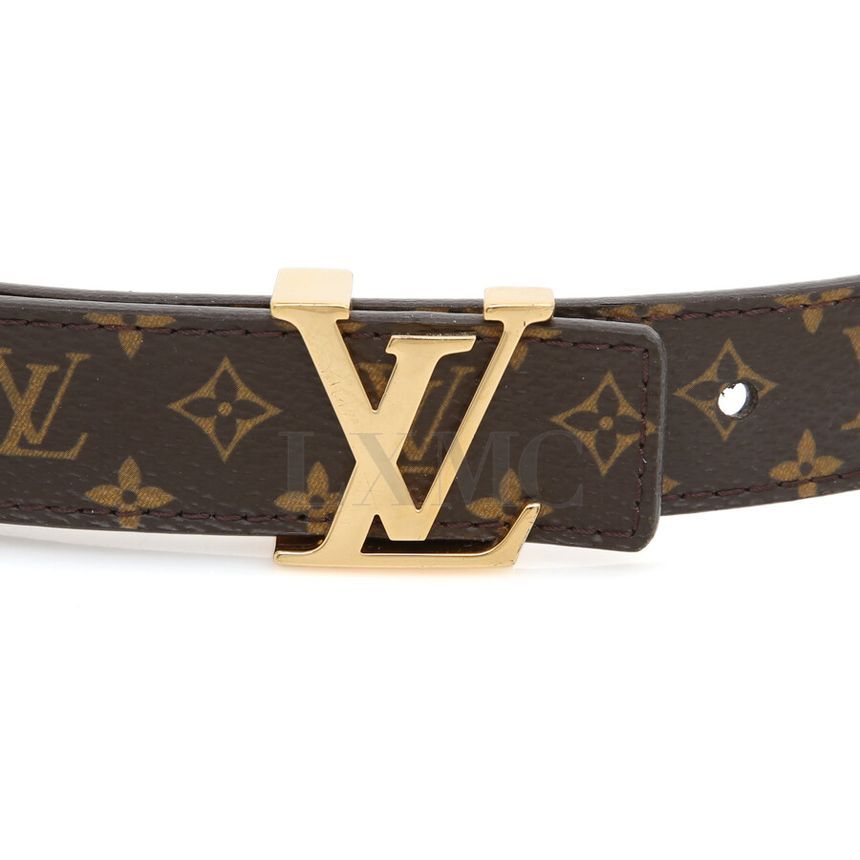 LOUIS VUITTON ベルト タイガ レザー ブラック