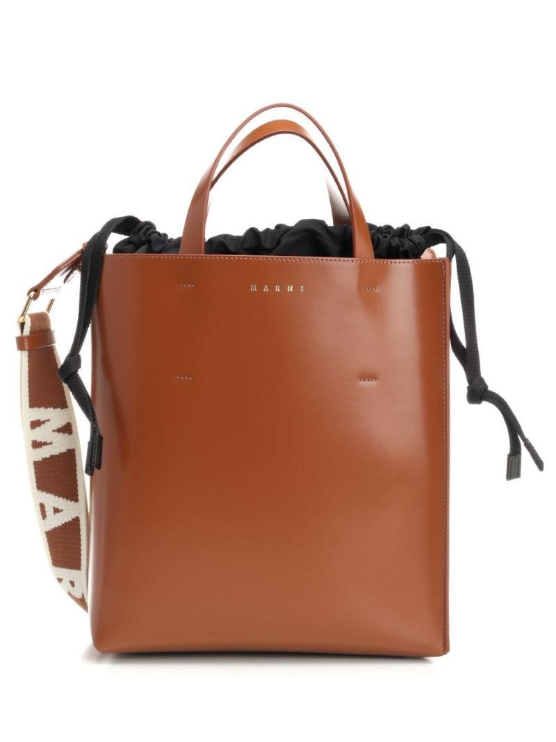 마르니 토트백 SHMPV01TU0LV63900M66 Brown