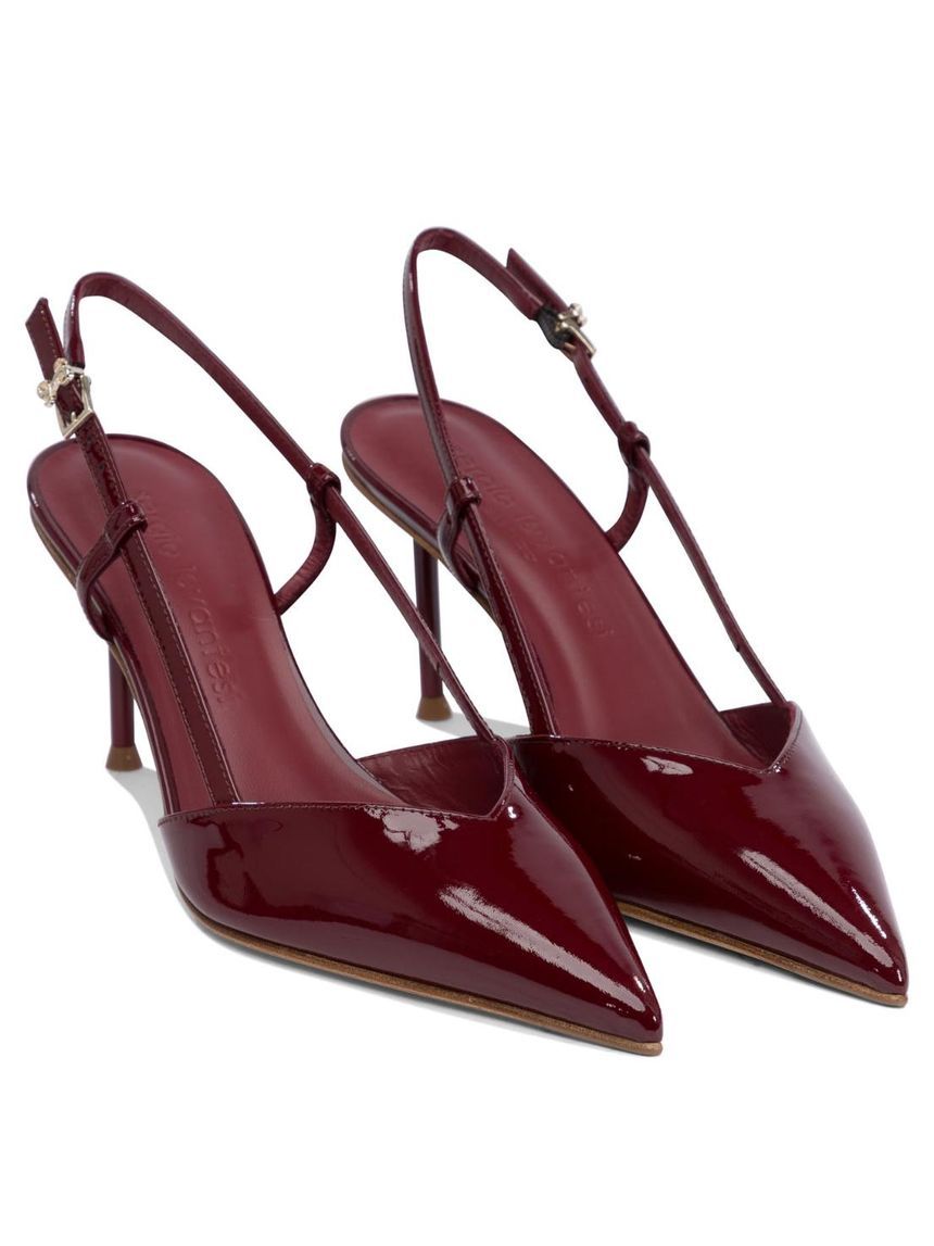 サンダル・ミュール SERGIO LEVANTESI SS25 Heeled shoes (GIULIA PAINT WINE) SERGIO LEVANTESI | SERGIO LEVANTESI GIULIAPAINT WINE Heeled