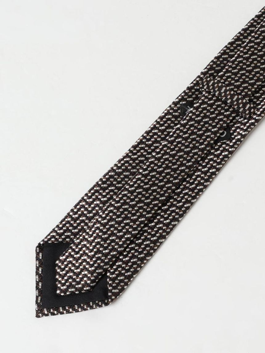 톰포드 Mens Tie Tom Ford STE001S0083 Brown ZBROW []