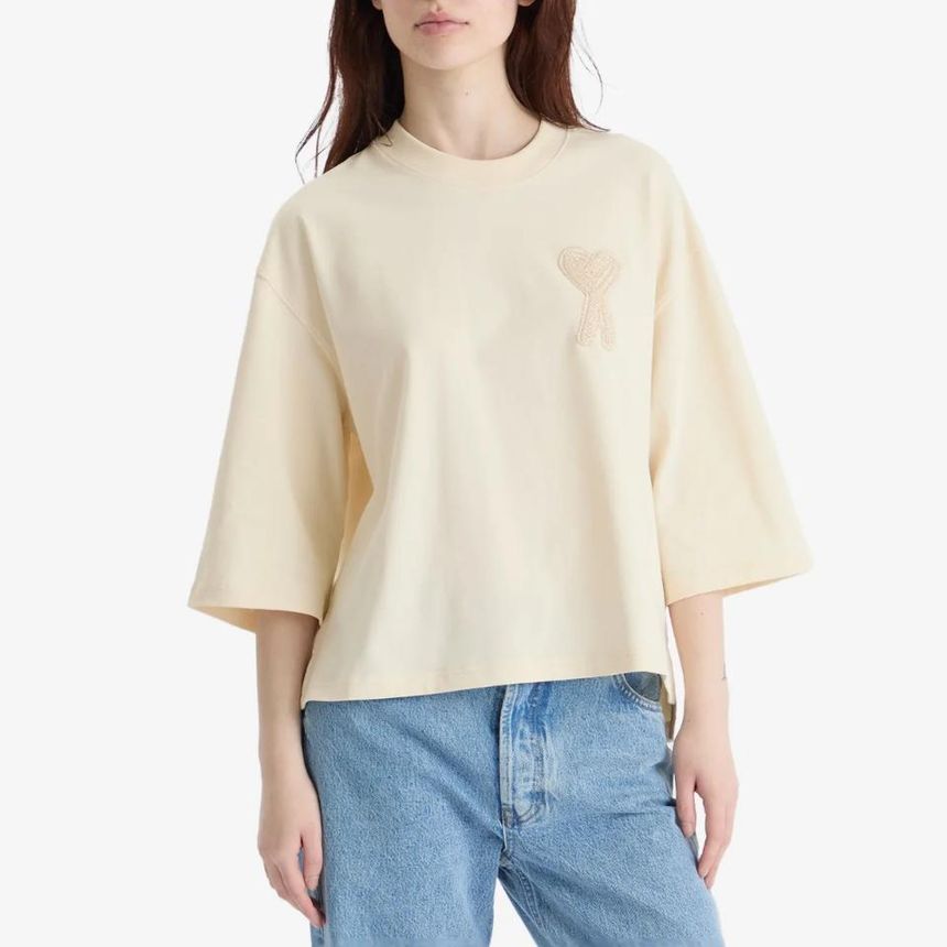 아미 AMI Paris Oversized ADC T Shirt FTS055-726-136