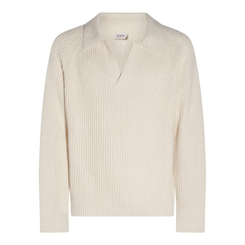 토즈 WHITE COTTON KNITWEAR X8MC1508470WUJB006 Polvere  []