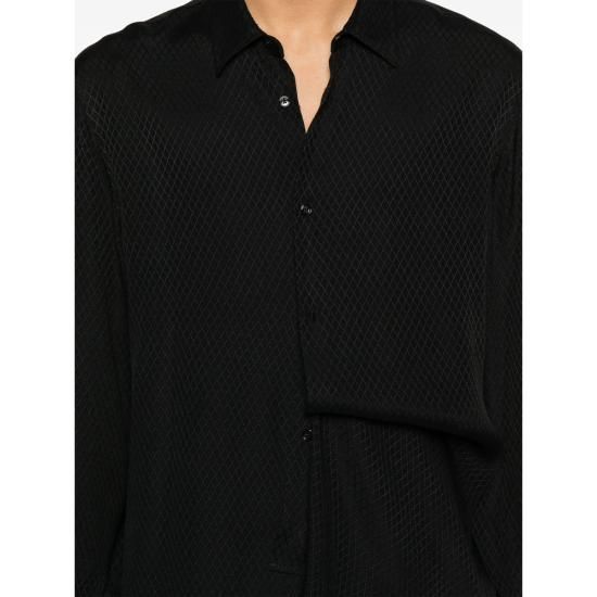 25SS 앤 드뮐미스터 긴팔 셔츠 2510 M SH04 FA563 099 BLACK