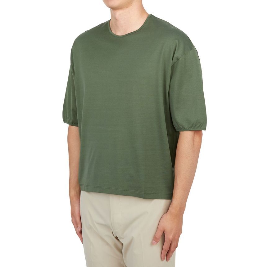 【関税込み】LEMAIRE Silk t-shirt Lemaire Sheer Silk T-shirt In Black | ModeSens