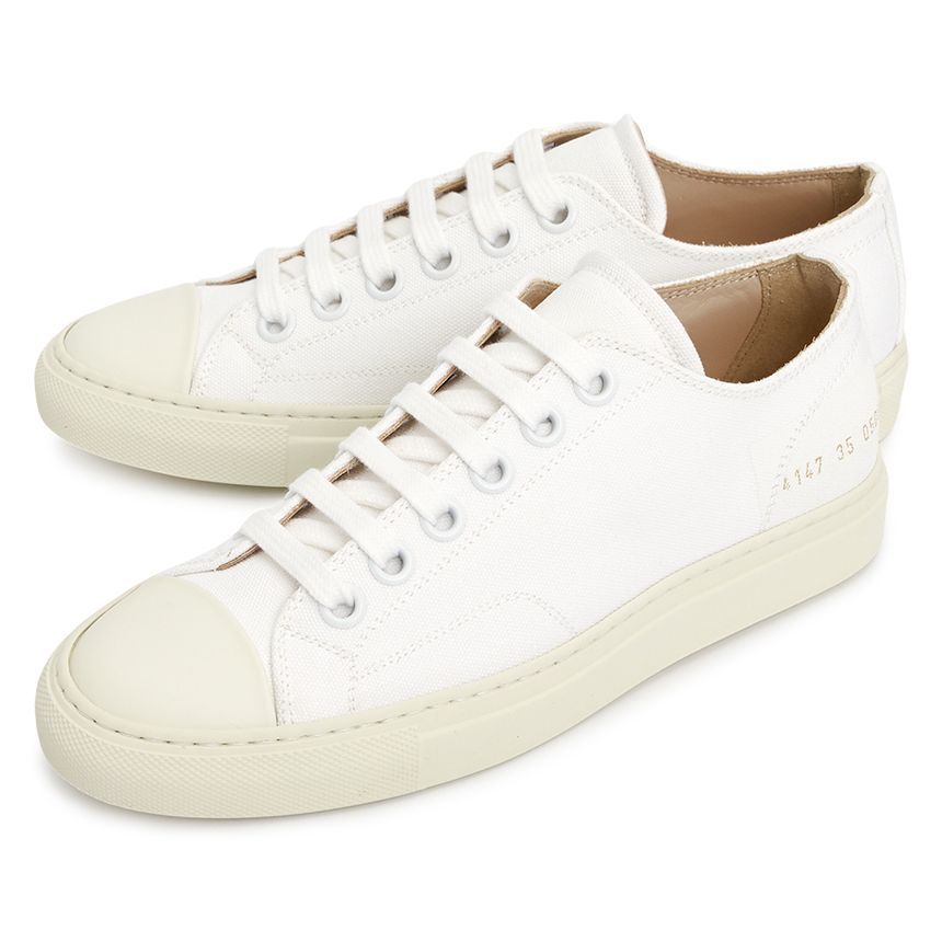 커먼프로젝트 스크래치 토너먼트 로우 여성 스니커즈 4147 0506 WHITE