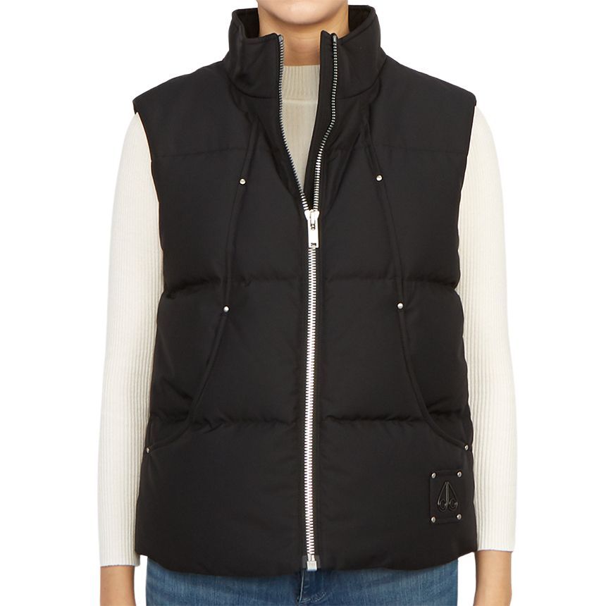 ベスト・ジレ MOOSE KNUCKLES Women Vests M33LV464292 Black Moose Knuckles State bunny vest - Black - Women | M33LV464292