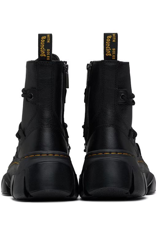 [닥터마틴]Black DMXL 8 Eye Leather Boots 251399F113034