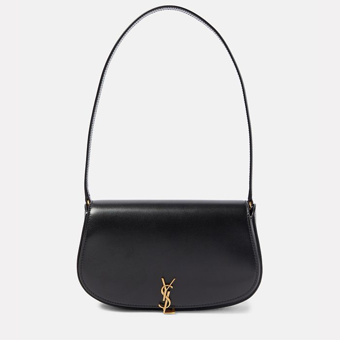 생로랑 Voltaire 볼테르 미니 YSL 플라크 카프레더 숄더백 7796420SX0W1000