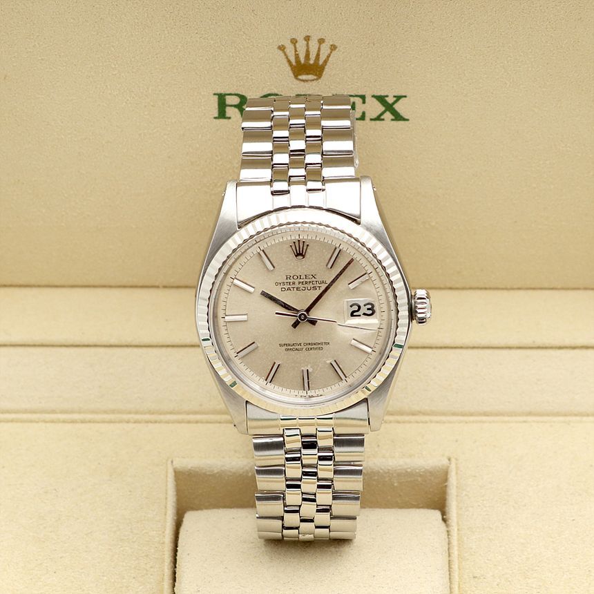 Rolex Day-Date 1601 Steel 36 Men's Watch Glitter Dial Rolex Day-Date 1601 Steel 36 Men's Watch Glitter Dial