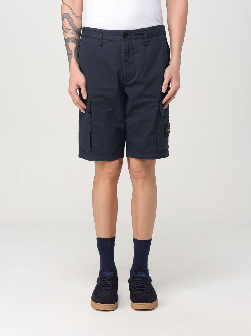 스톤아일랜드 Mens Short Stone Island L100011S0010 Sage V0055 []