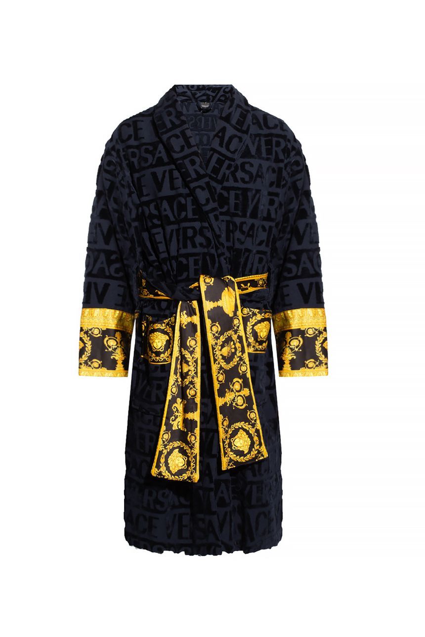 Conti 베르사체 Bathrobe with 로고 ZACJ00008ZCOSP052Z4002