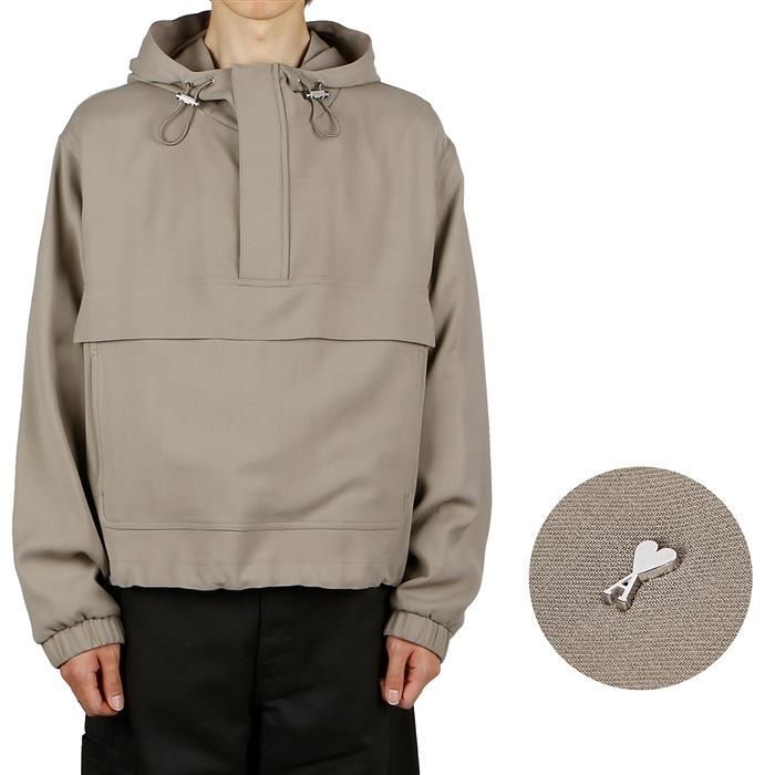 AMI｜JACKETS (FJK002 VI0007 2811) AMI Paris Zipped Bomber Jacket Black | END. (US)