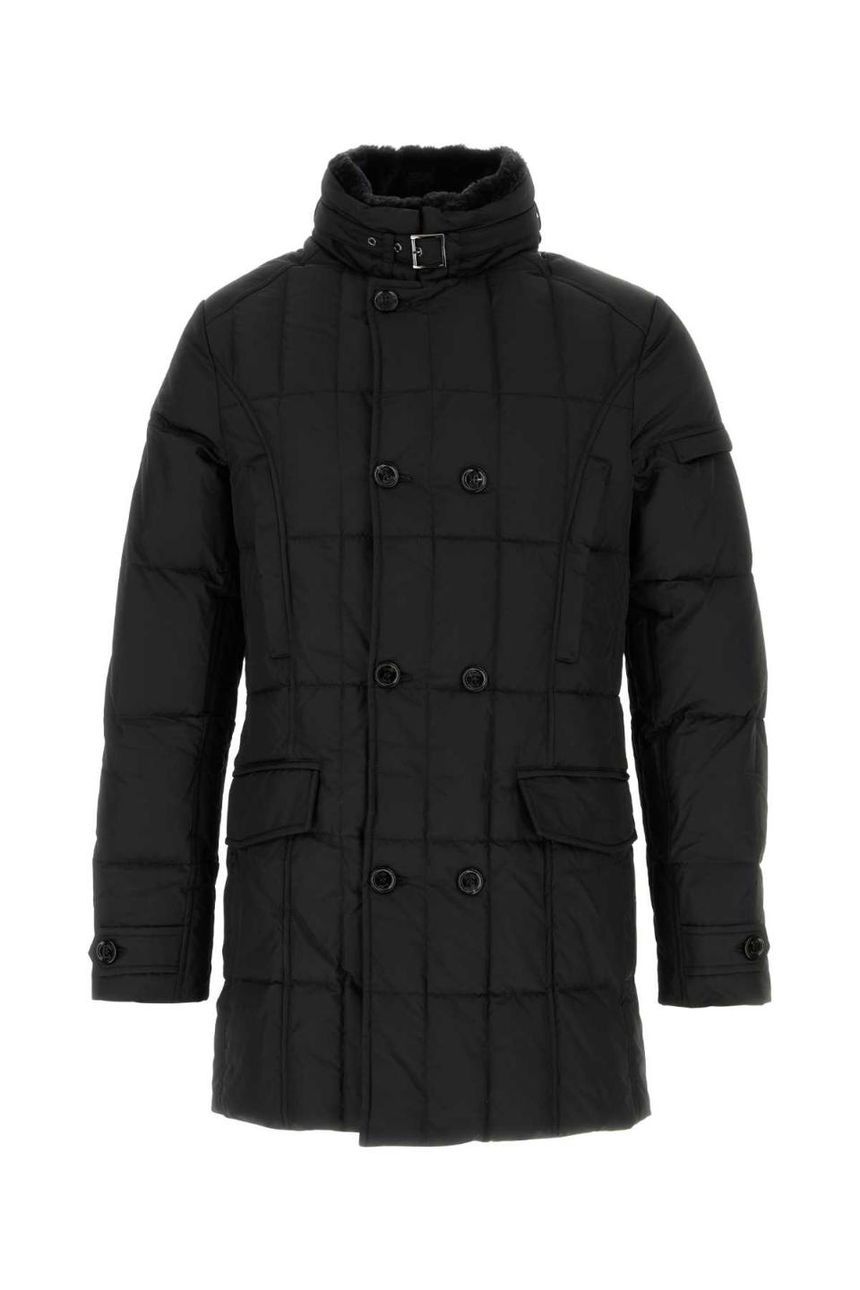 무레르 Black polyester Morris down jacket MORRISKM NERO BLACK  []